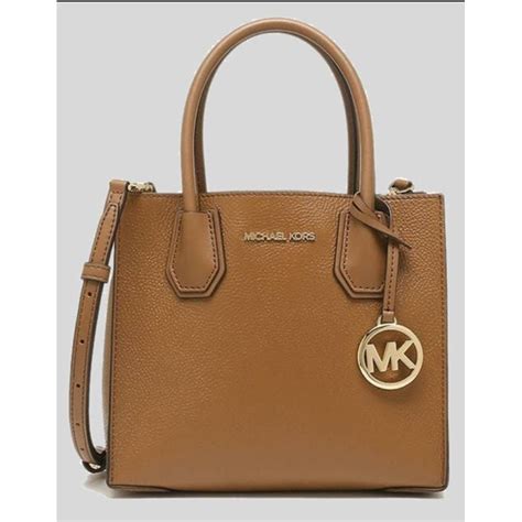 michael kors tote pebbled leather|Michael Kors pebble leather crossbody.